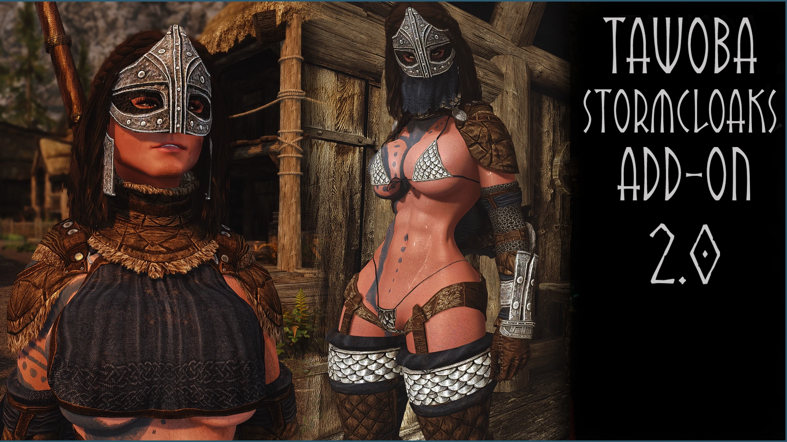 Stormcloaks Bikini armor 3BA HDT-SMP – Tawoba Standalone add-on