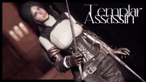 Templar Assassin Armor 3BA-BHUNP-CBBE-UNP - Skyrim SE Mod おすすめ高画質画像
