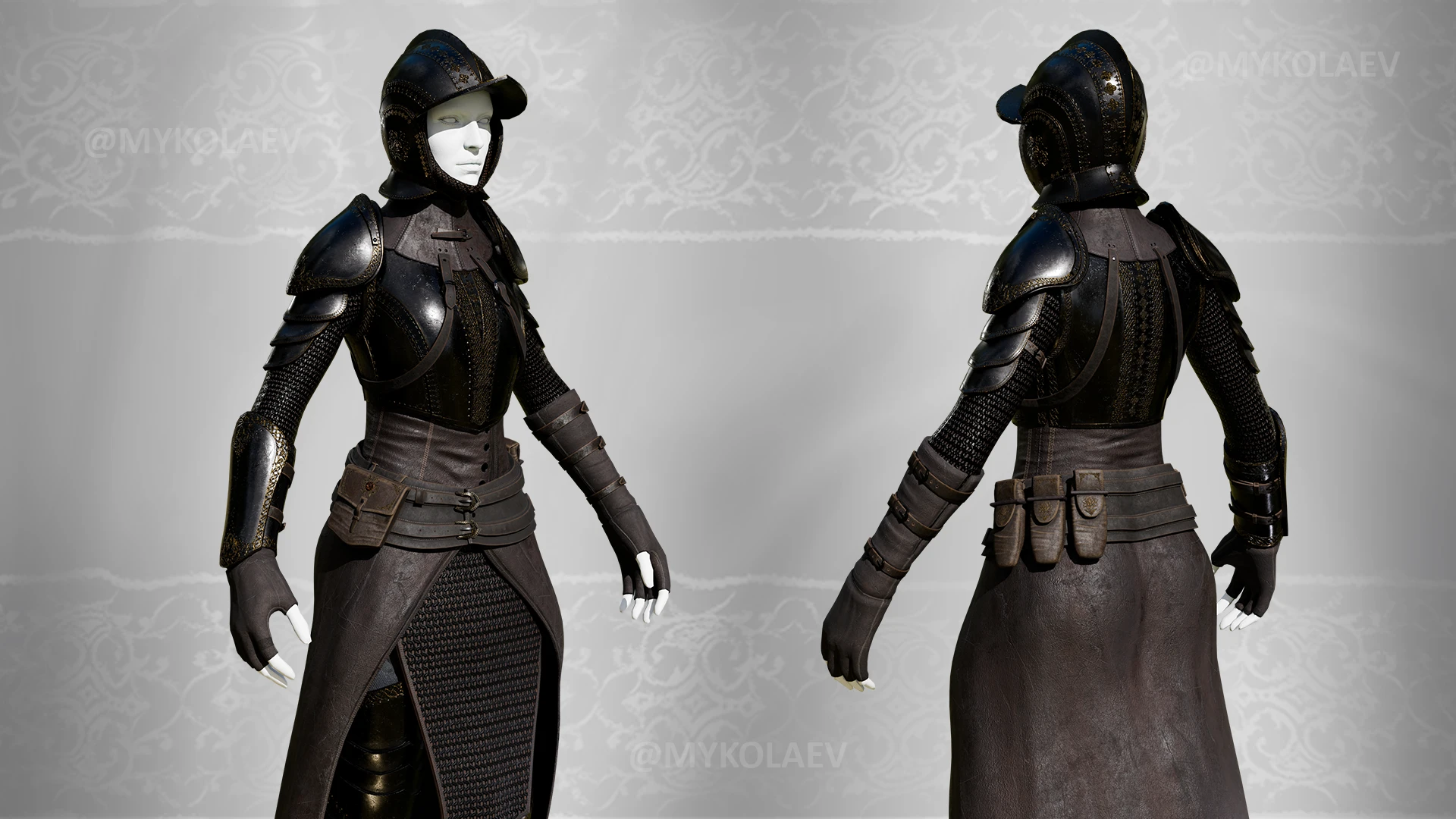 Knight-Herald – HDT-SMP – Vanilla – CBBE 3BA – Optional PBR