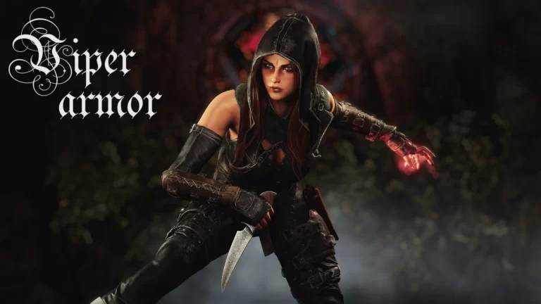 Viper Armor 3BA-BHUNP-CBBE-UNP-Vanilla - Skyrim SE Mod おすすめ高画質画像