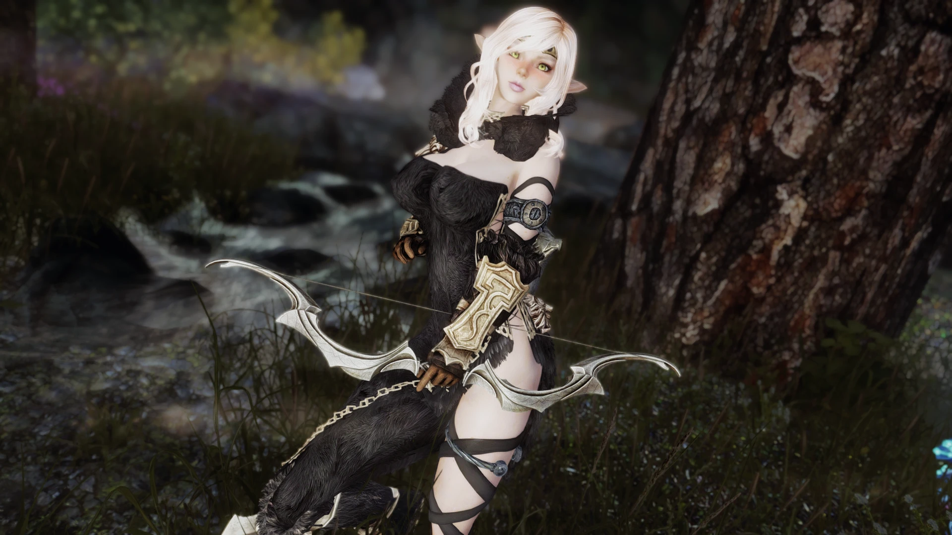 Hunting Grounds Outfit – SSE CBBE BodySlide (with Physics)