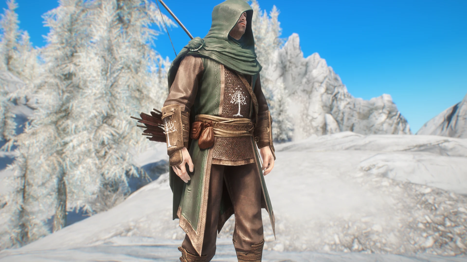 Gondorian Ranger Armor and Ithilien Ranger Cloak – LOTR SE