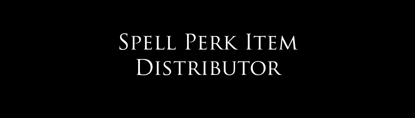 Spell Perk Item Distributor (SPID)