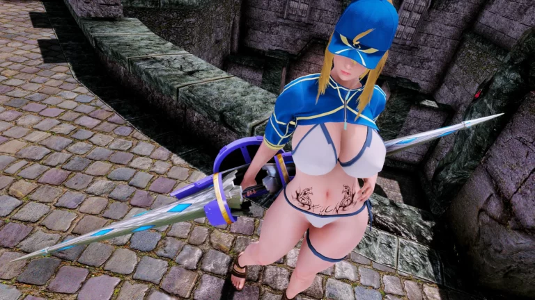 Mysterious Heroine XX Outfit and Weapons - CBBE 3BA - BHUNP - Skyrim SE Mod おすすめ高画質画像