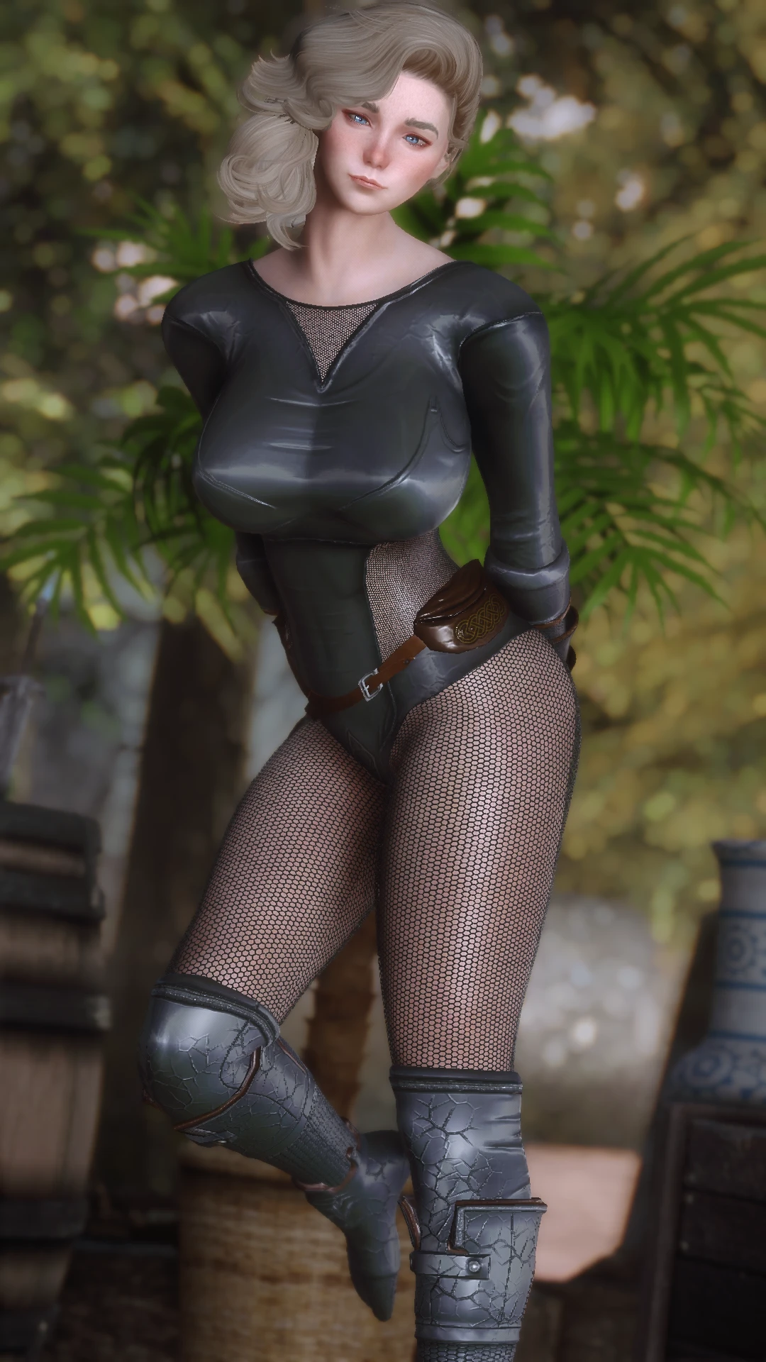 BLACK THIEF SUIT – BHUNP SSE Bodyslide