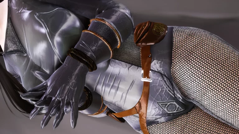 BLACK THIEF SUIT SSE - CBBE - 3BA Bodyslide - Skyrim SE Mod おすすめ高画質画像