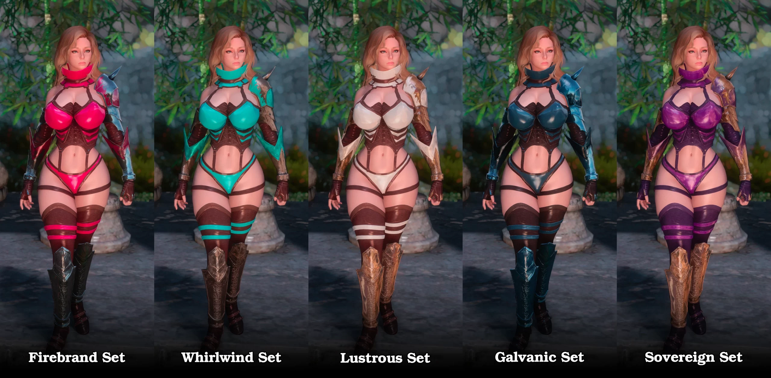 Brazen Assassin Armor – BHUNP UUNP CBBE Bodyslide