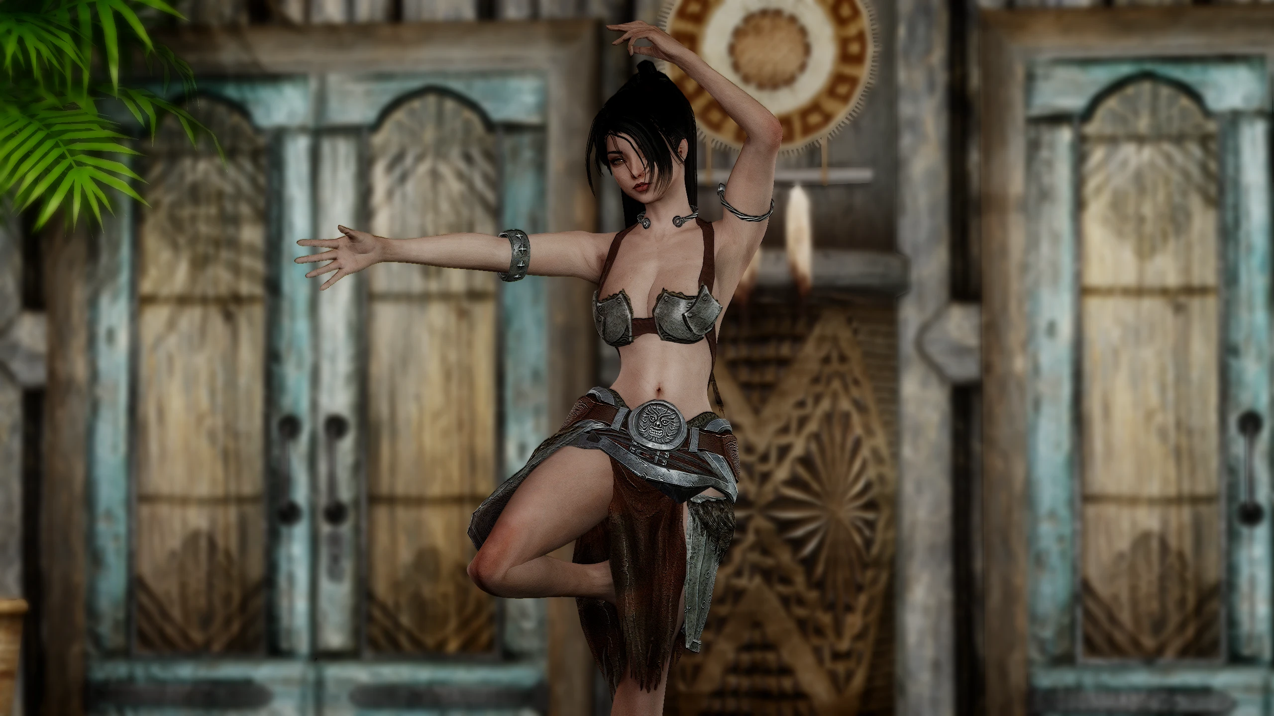 Fem-Tsun Armor CBBE 3BA with Clothing SMP