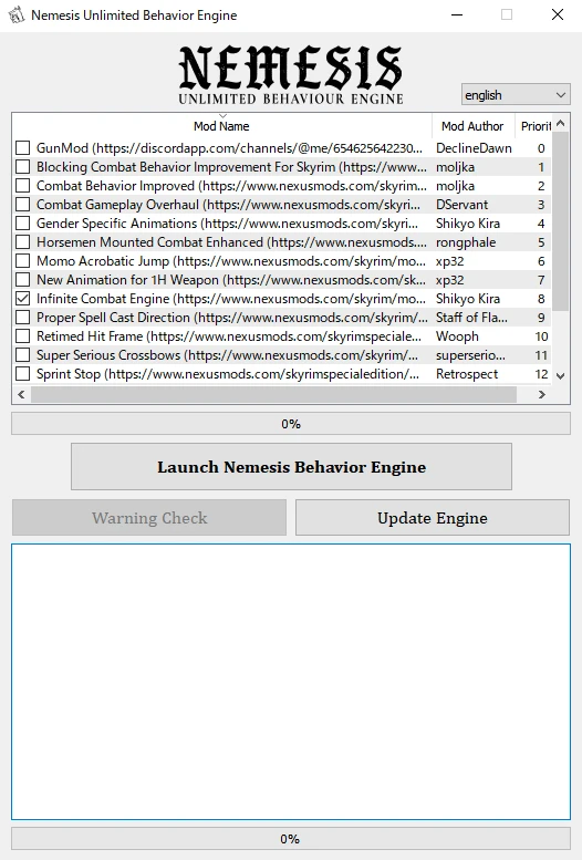Project New Reign – Nemesis Unlimited Behavior Engine