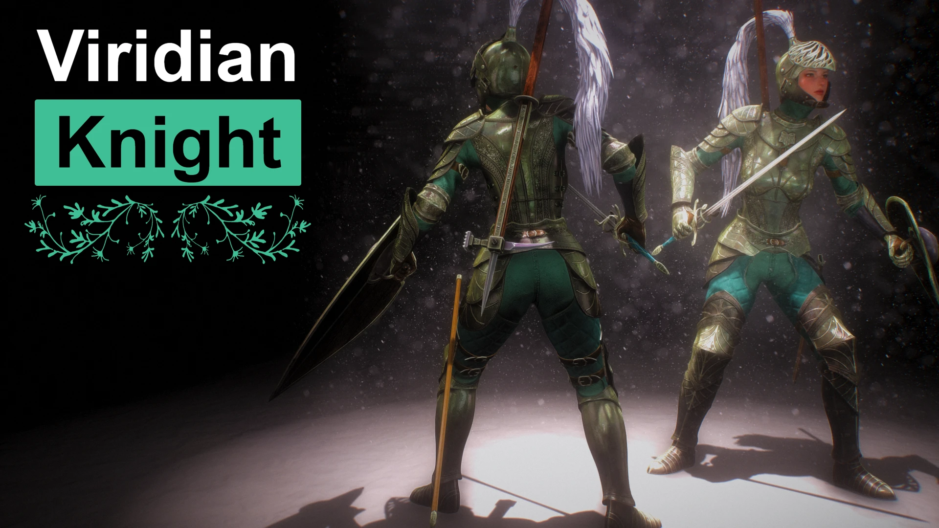 Viridian Knight Armor (CBBE – 3BA – UUNP – BHUNP – HIMBO – Vanilla – hdt-SMP)