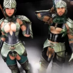 Viridian Knight Armor (Skimpy Version - CBBE - 3BA - BHUNP - HIMBO) - Skyrim SE Mod おすすめ高画質画像