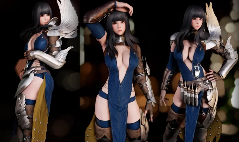 Kinnari Armor - CBBE 3BA - Skyrim SE Mod おすすめ高画質画像