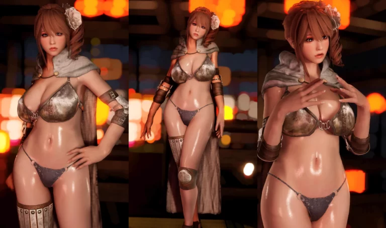 ROS DDDA Bikini Armor - CBBE-TBD-UUNP SE - Skyrim SE Mod おすすめ高画質画像
