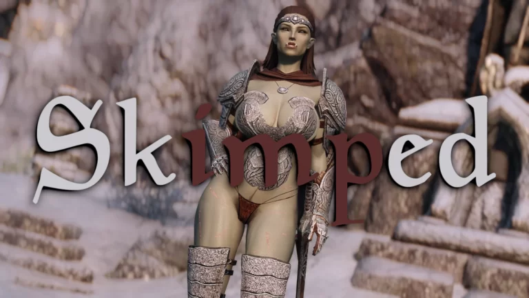 Skimped - Sovngarde Steel Armor - CBBE 3BA - BHUNP - Skyrim SE Mod おすすめ高画質画像
