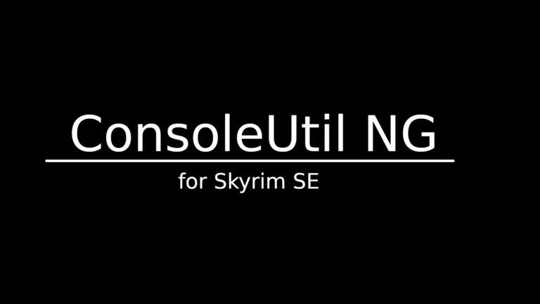ConsoleUtilSSE NG - Skyrim SE Mod おすすめ高画質画像