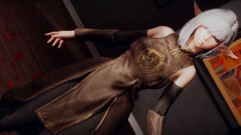 The Hinterland Ranger - (CBBE - 3BA - BHUNP - HIMBO - UBE) - (SMP Tunic) - Skyrim SE Mod おすすめ高画質画像