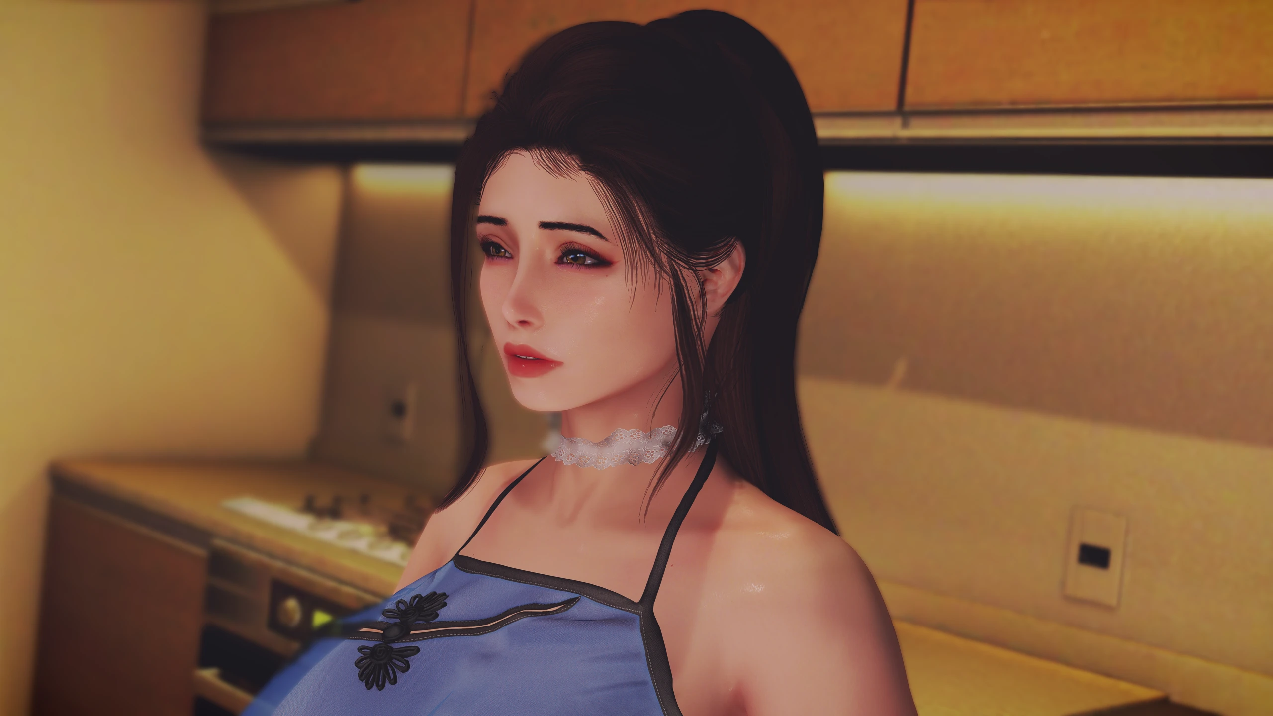 Sarah High Poly Follower